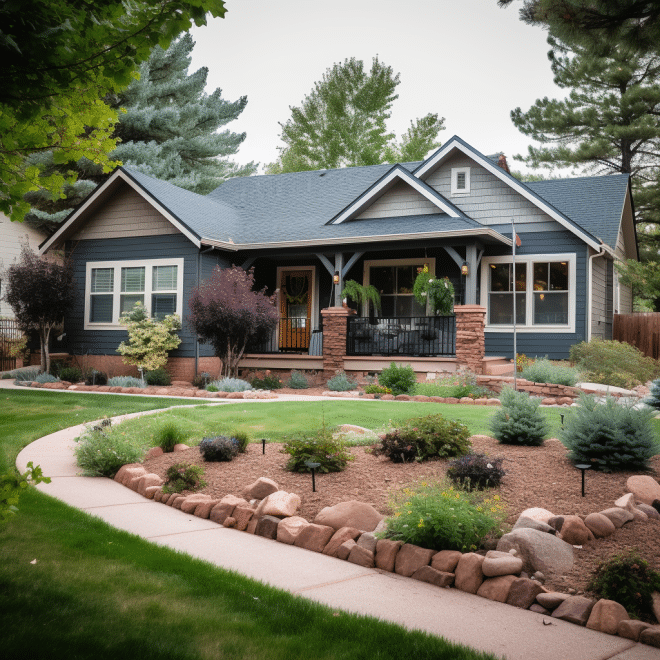 residential house exterior