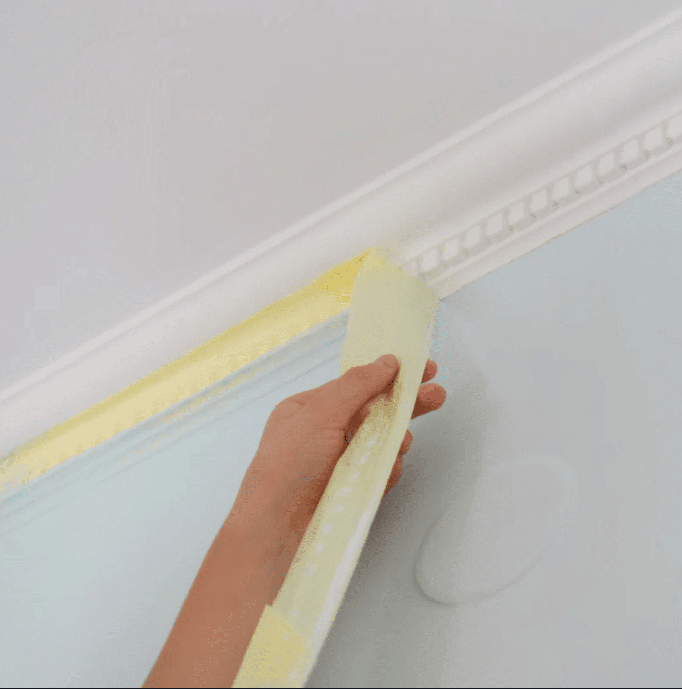 masking before painting